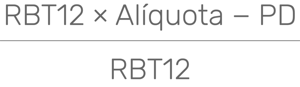 Cálculo do Simples Nacional